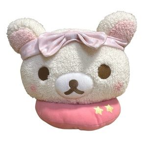 Korilakkuma Plush Doll Pajama Party San-x Laying Down Rilakkuma Kawaii NWOT